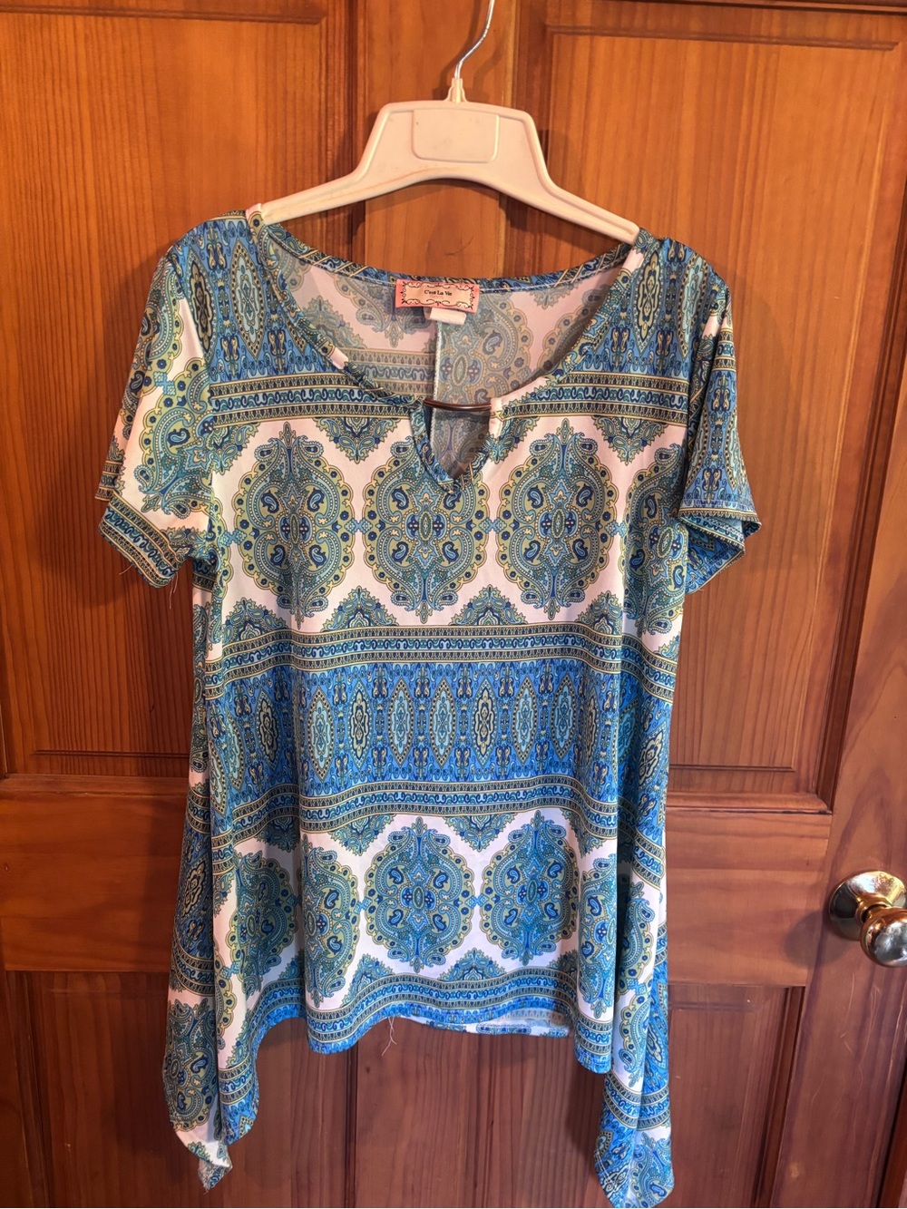 C'est La Vie blouse